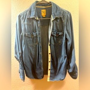 Levi’s denim cover up size medium